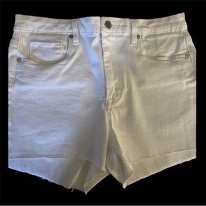 Blank NYC White Denim Shorts